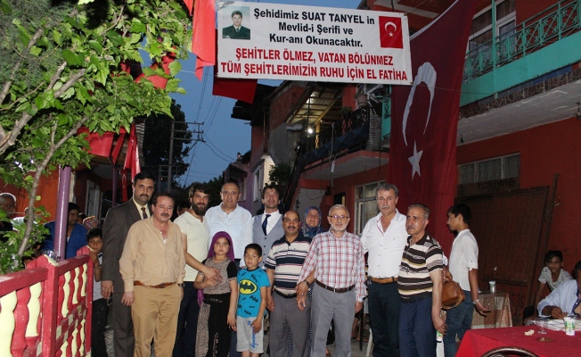 Şehit Suat Tanyel Baba evinde anıldı — haber görseli