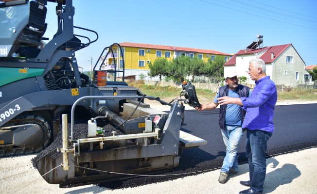 Sıra Asfalt Çalışmalarına Devam — haber görseli