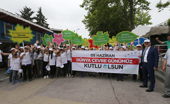 Temiz bir çevre için yürüdüler — haber görseli
