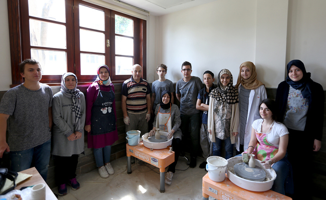 Gençler geleneksel sanat dallarını keşfediyor — haber görseli
