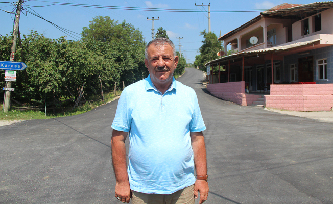 Karasu Kızılcık’ın asfaltı tamam — haber görseli