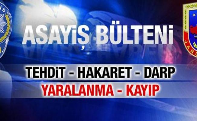 Sakarya için 05 Temmuz 2017 Asayiş Raporu — haber görseli