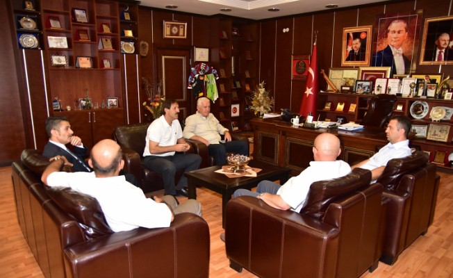 Kaymakam Gürçam’dan Belediye’ye Veda Ziyareti — haber görseli