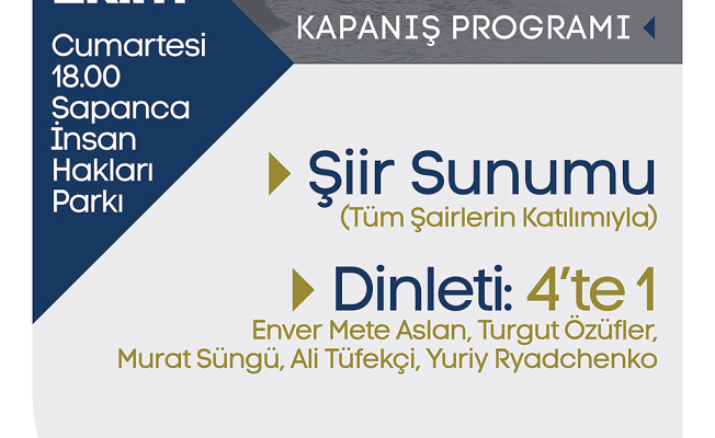 17. Uluslararası Sapanca Şiir Akşamları sona eriyor — haber görseli