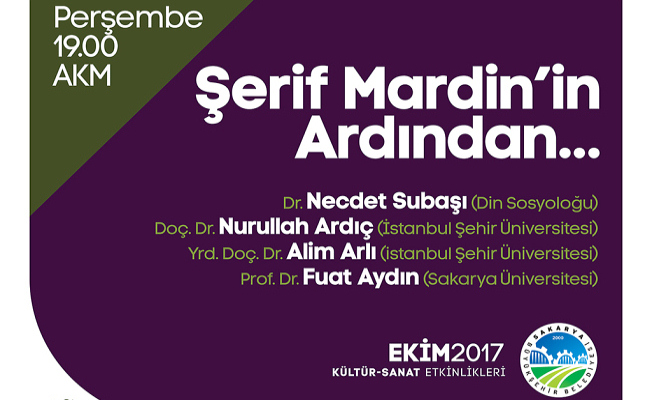 AKM’de Şerif Mardin konuşulacak — haber görseli