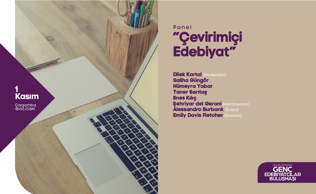 Genç Edebiyatçılar ‘Çevrimiçi Edebiyat’ panelinde buluşacak  — haber görseli