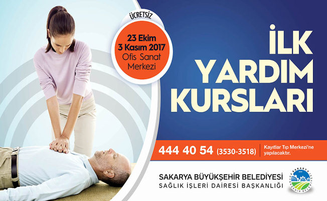 İlk Yardım Kursları’nda kayıtlar başladı — haber görseli