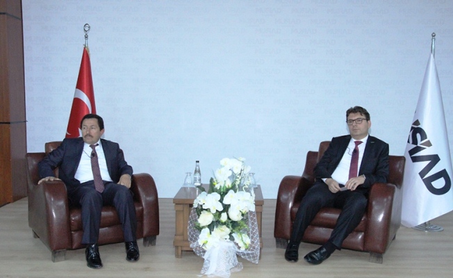 MÜSİAD Vali Balkanlıoğlu’nu Ağarladı — haber görseli