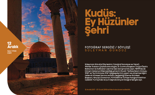Hüzünler Şehri Kudüs sergisi OSM’de — haber görseli