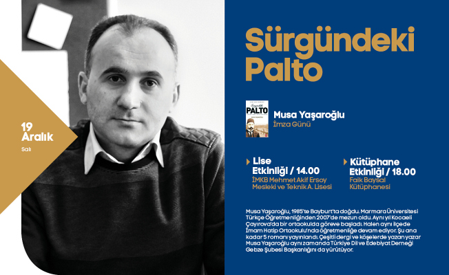 Yaşaroğlu ‘Sürgündeki Palto’yu anlatacak — haber görseli