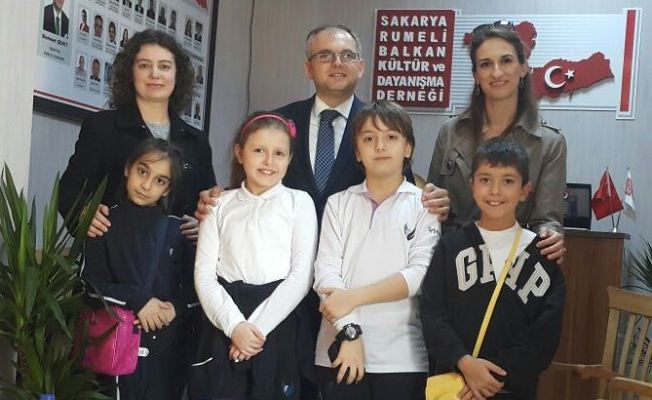 Minik Şahin’ler Rumeli Balkan Derneği’ni ziyaret etti — haber görseli