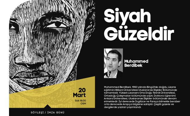 Söyleşi ve imza gününde konu: Siyah Güzeldir — haber görseli
