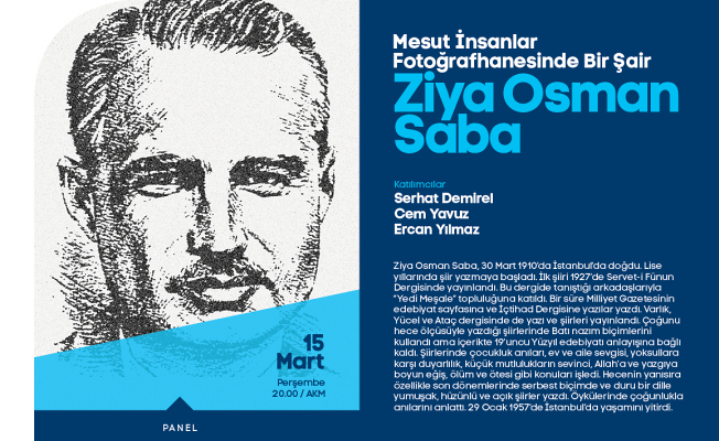 Ziya Osman Saba paneli AKM’de — haber görseli
