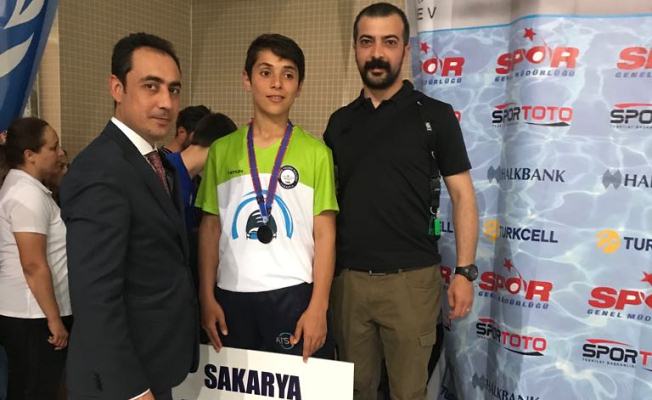 Kobaş Yüzme’nin Özel Sporcusu Veysi Turan Türkiye 2.si oldu — haber görseli