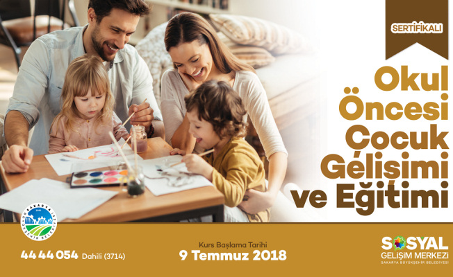 Okul Öncesi Çocuk Gelişimi kursları başlıyor — haber görseli