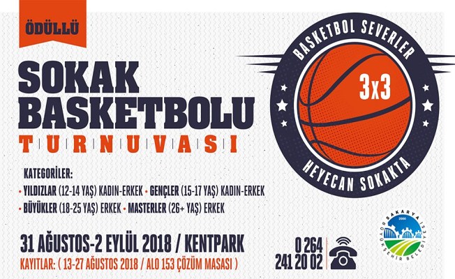 Sokak Basketbolu Turnuvası’ Kent Park’ta — haber görseli