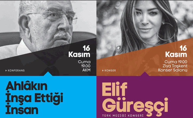 Haftanın son günü iki farklı etkinlik — haber görseli