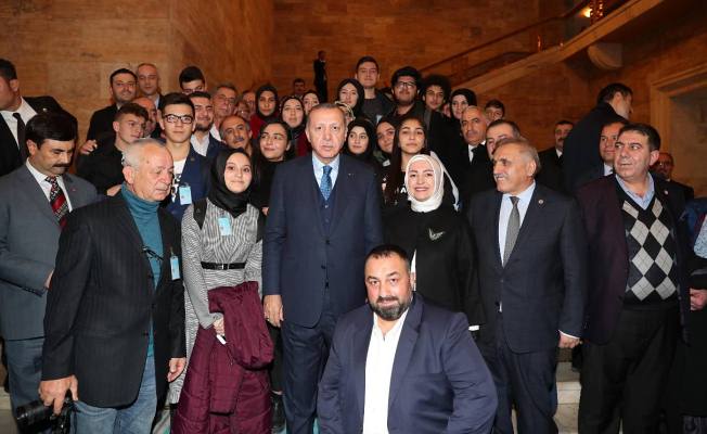 15 Temmuz Milli İrade Derneği Başkan Erdoğan’la bir araya geldi — haber görseli