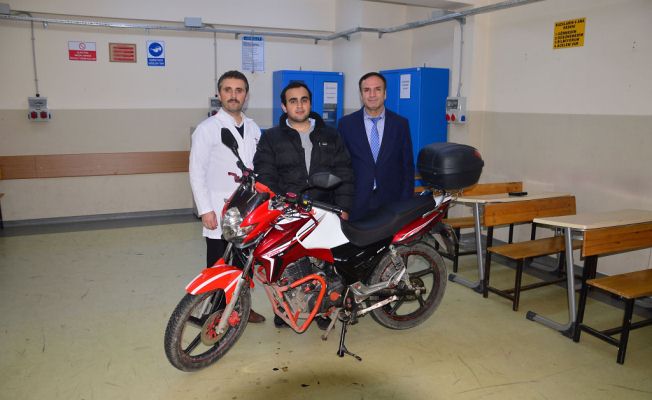 Parmak iziyle Çalışan Motosiklet — haber görseli
