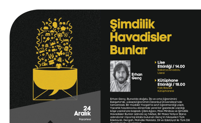 Yeni hafta söyleşi ve imza günüyle başlıyor — haber görseli