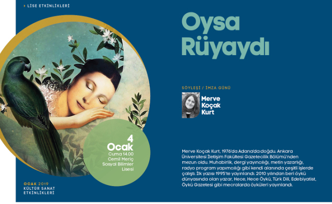 Ocak etkinlikleri söyleşi ve imza günüyle başlıyor — haber görseli