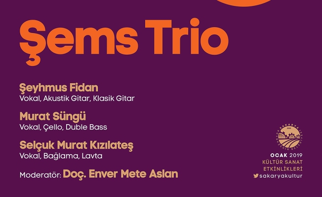 Şems Trio’ Ziya Taşkent’te — haber görseli
