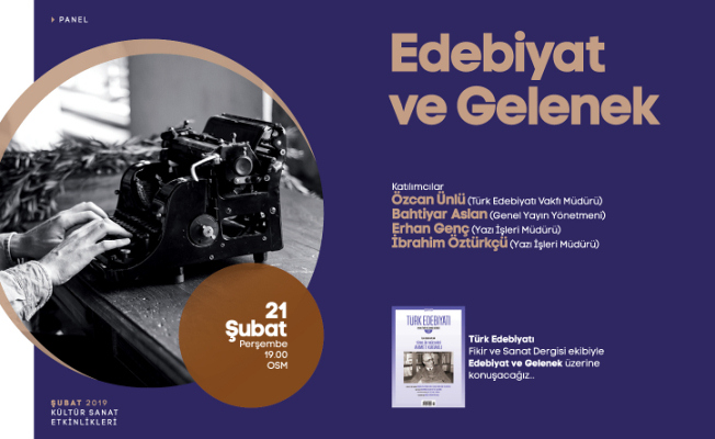 Edebiyat ve Gelenek OSM’de konuşulacak — haber görseli