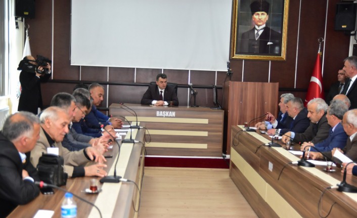 Başkan Sarı’ya Muhtarlardan Hayırlı Olsun Ziyareti — haber görseli