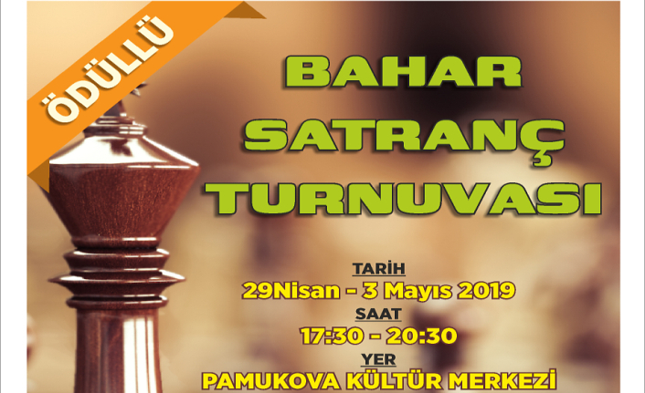 “DÜŞÜNEN PAMUKOVA” Bahar Satranç Turnuvası Heyecanı — haber görseli