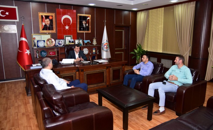 Başkan Sarı’ya, Sosyal Güvenlik Haftası Dolayısıyla Ziyaret — haber görseli