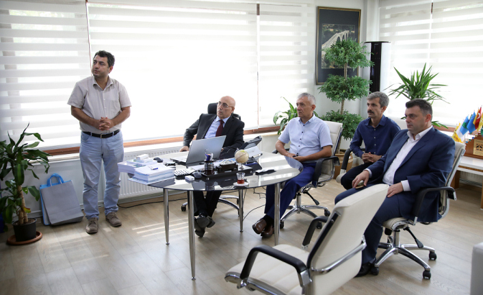 Başkan Sarı’dan SASKİ Genel Müdürü Demirci’ye Ziyaret — haber görseli