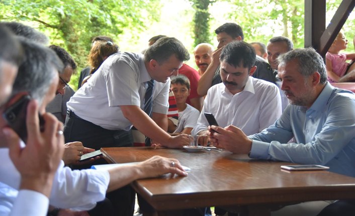 Çevre ve Şehircilik Bakanı Kurum, Afet Bölgesini Gezdi — haber görseli