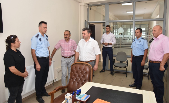 Başkan Sarı'dan Zabıta Müdürlüğüne Ziyaret — haber görseli