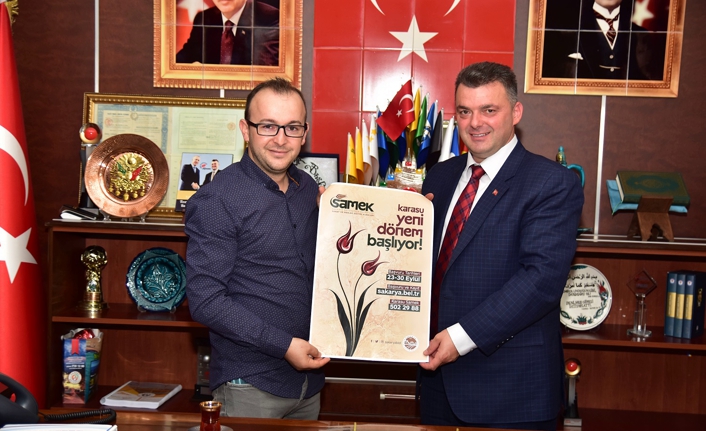 “Başkan Sarı’dan SAMEK Kurslarına Destek” — haber görseli
