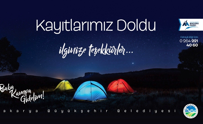 Çocuklar babalarıyla kamp heyecanı yaşayacak — haber görseli