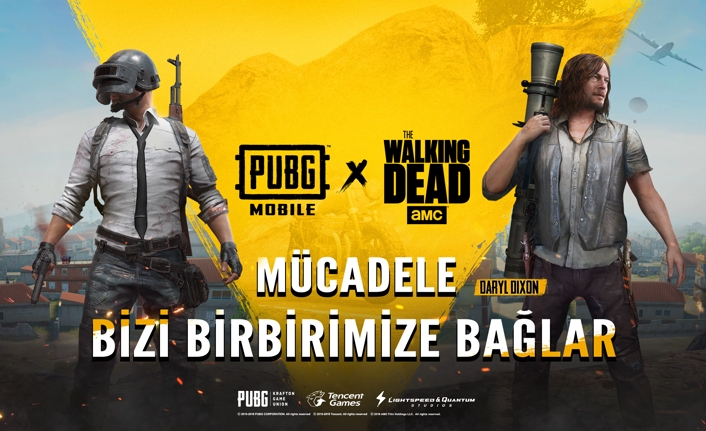 The Walking Dead karakterleri PUBG MOBILE’a geliyor! — haber görseli