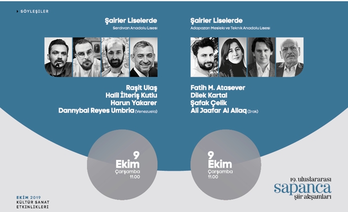 19. Uluslararası Sapanca Şiir Akşamları başlıyor — haber görseli