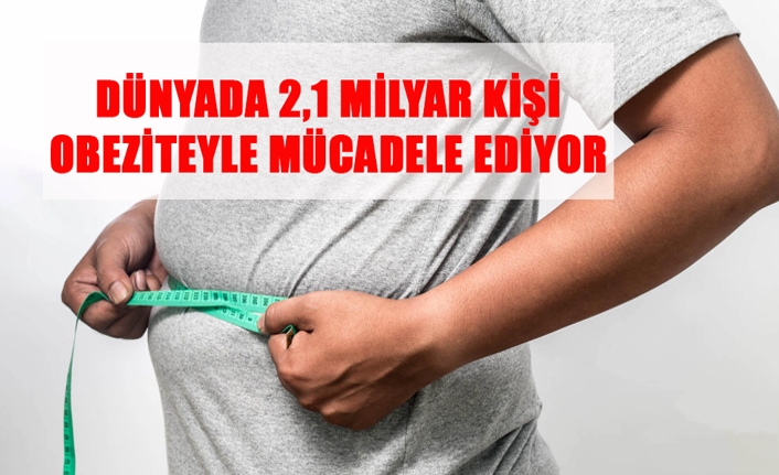Dünya'da 2,1 milyar kişi obeziteyle mücadele ediyor. — haber görseli