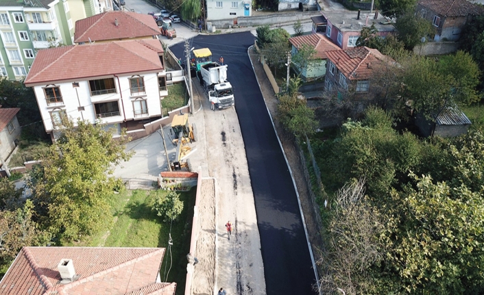 Karasu’da Asfalt Çalışmaları Sürüyor — haber görseli