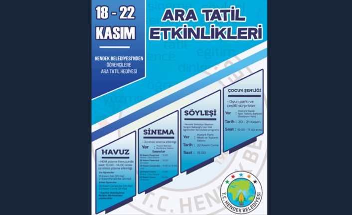 Babaoğlu’ndan öğrencilere ‘Ara Tatil’ hediyesi — haber görseli