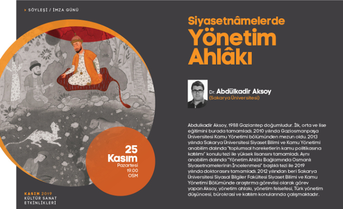 OSM’de ‘Siyasetnamelerde Yönetim Ahlakı’ konuşulacak — haber görseli