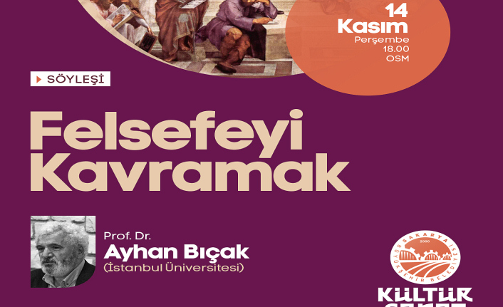 OSM’de söyleşinin konusu felsefe olacak — haber görseli