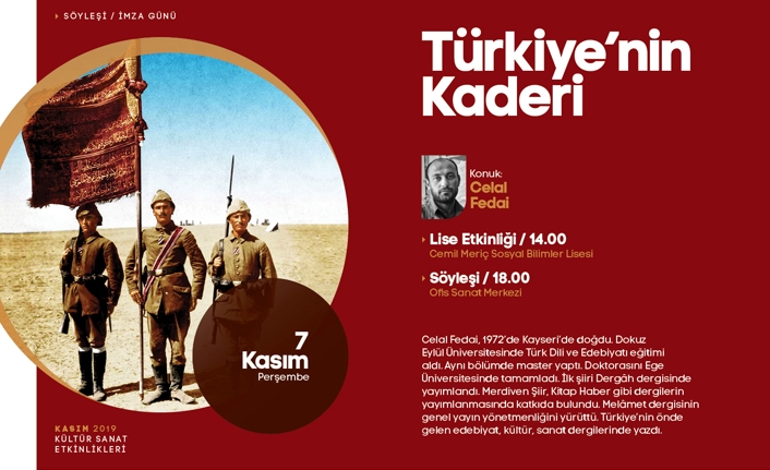 ‘Türkiye’nin Kaderi’ kitabı konuşulacak — haber görseli