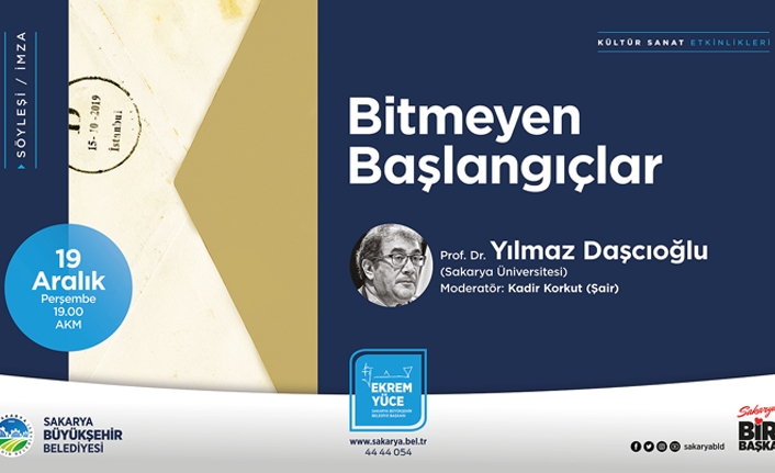 ‘Bitmeyen Başlangıçlar’ kitabı AKM’de konuşulacak — haber görseli