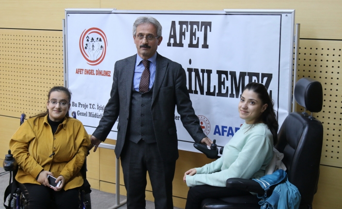 Engellilere yönelik afet bilinci anlatıldı — haber görseli
