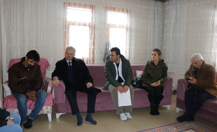 Öğütlü acılı aileyi ziyaret etti — haber görseli
