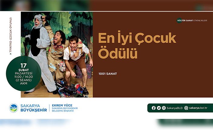 ‘En İyi Çocuk Ödülü’ AKM’de sahnelenecek — haber görseli