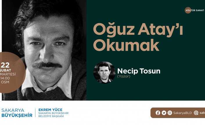 Oğuz Atay OSM’de konuşulacak — haber görseli