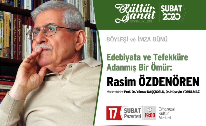Rasim Özdenören Adapazarı Kültür Sanatta — haber görseli