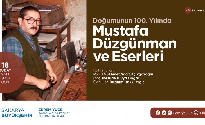 Sanatkâr Mustafa Düzgünman panele konu olacak — haber görseli